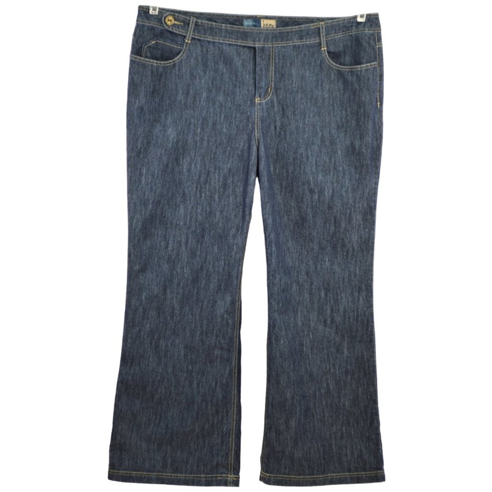 BEAU JEANS Size 24 W Dark Wash Denim